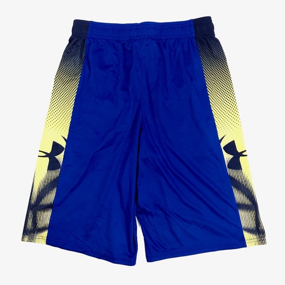 under armour boys running shorts